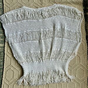 Tina Turk Crochet Top Size Medium